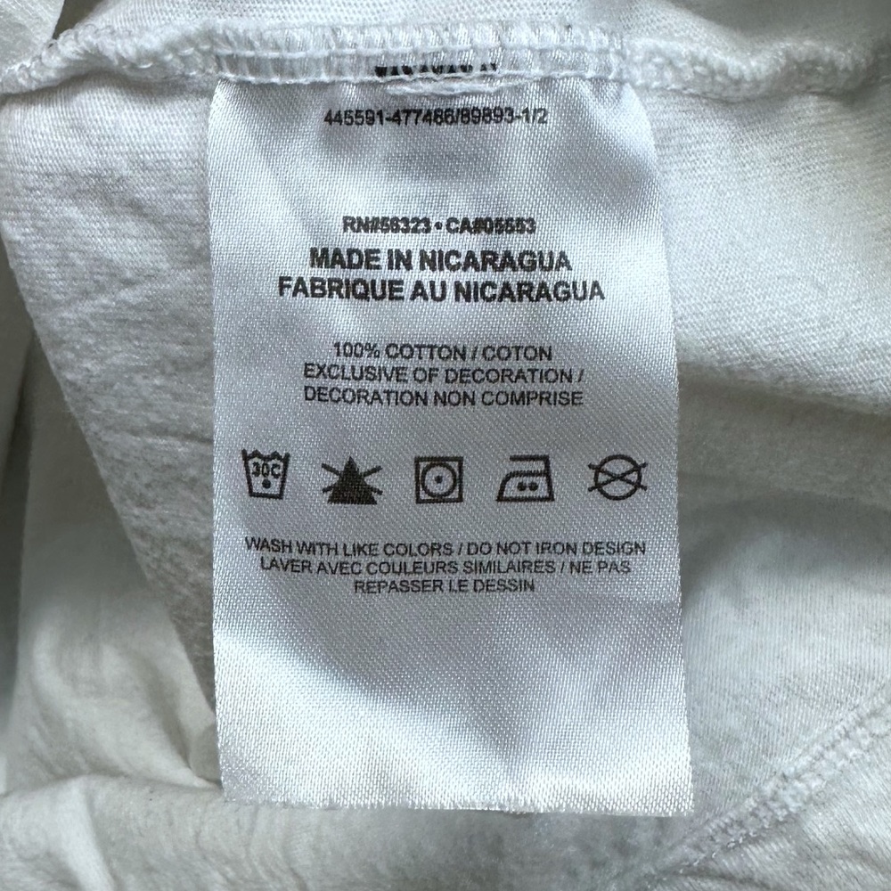 Air Jordan Jumpman Bred White Printed Shirt AQ2366-10A Medium - Picture 8 of 8